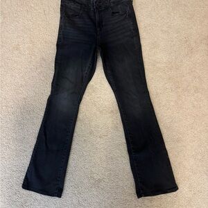 American Eagle Outfitters Black Boot Cut Jeans
